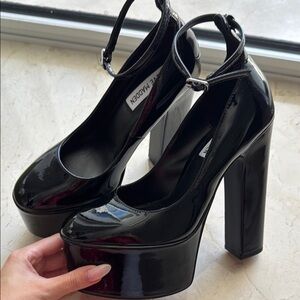 Black Platform Heels